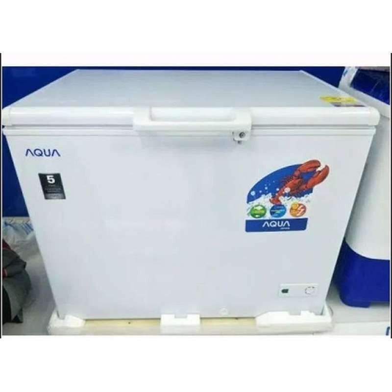 Aqua Freezer Box 300l AQF310 Garansi resmi Aqua