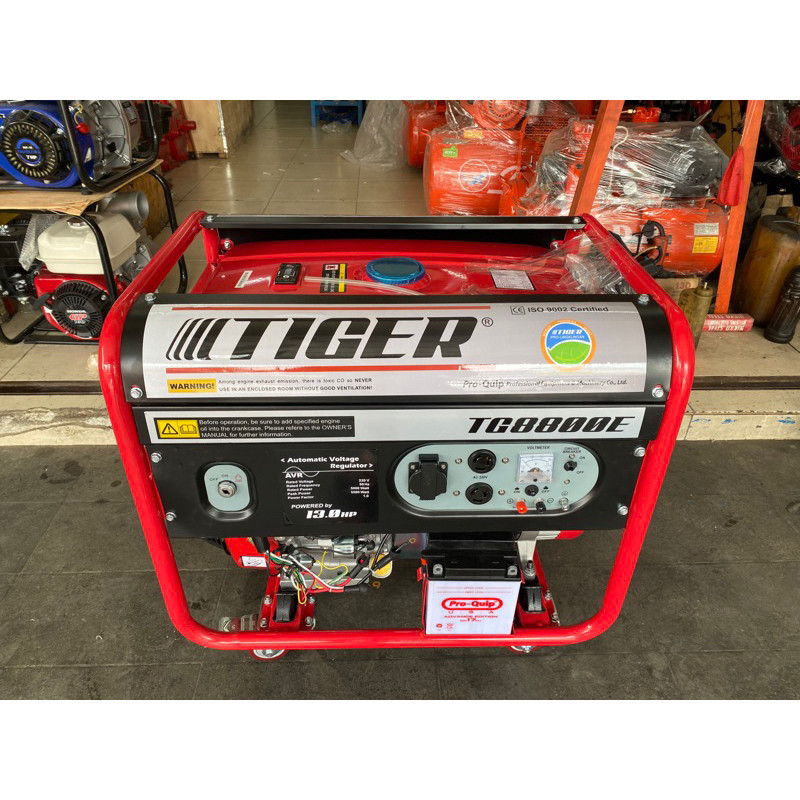Genset 5000 watt TIGER 8800 E stater