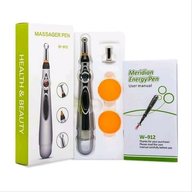 KOSMETIK MANIA W-912 100% ORIGINAL PENA AKUPUNTUR MERIDIAN ENERGY PEN / AKUPUNTUR ELEKTRIK