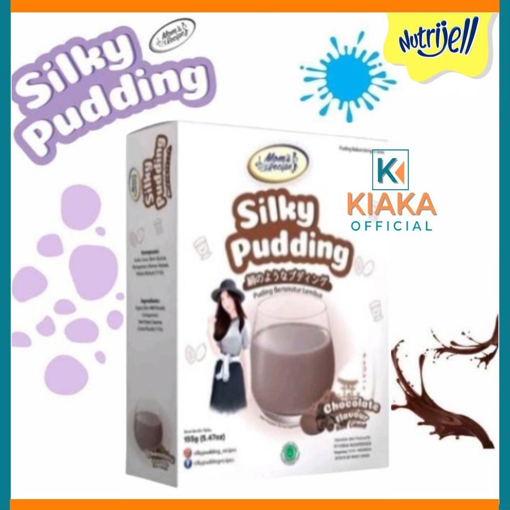 

SILKY PUDDING Chocolate 155 gr By Forisa Mom's Recipe Kemasan Kotak PUYO Puding Susu Coklat