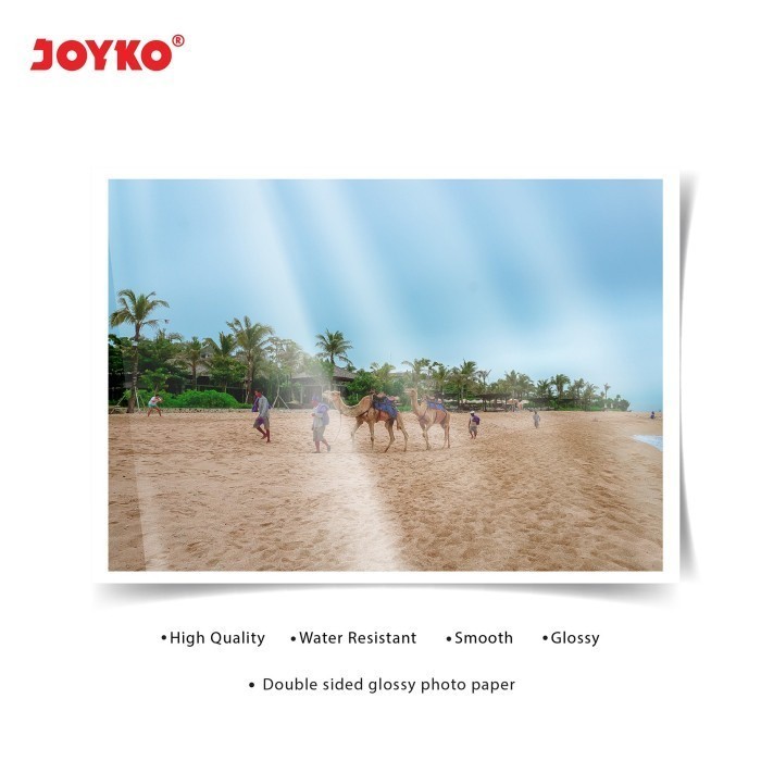

RK Kertas Foto Joyko Double Side Glossy A4 200gsm Isi 20 Lembar GSP-08