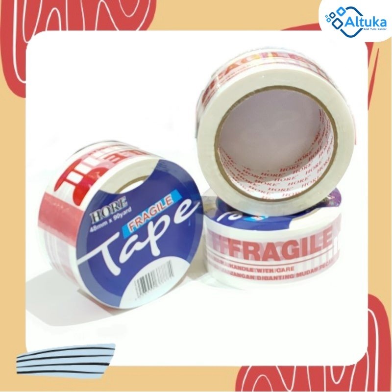 

Lakban FRAGILE 48 MM (2 inch) 90 Yard