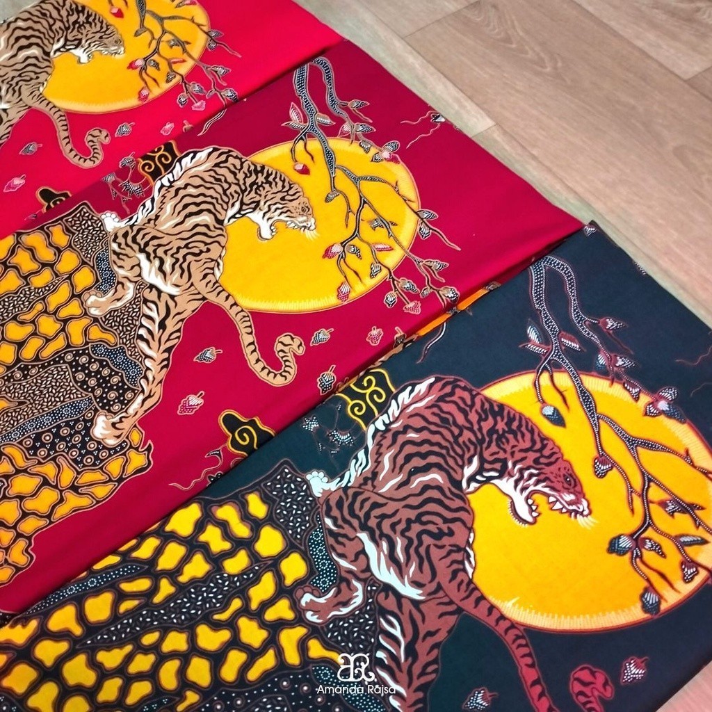 Kain Batik Meteran Potongan Motif Macan