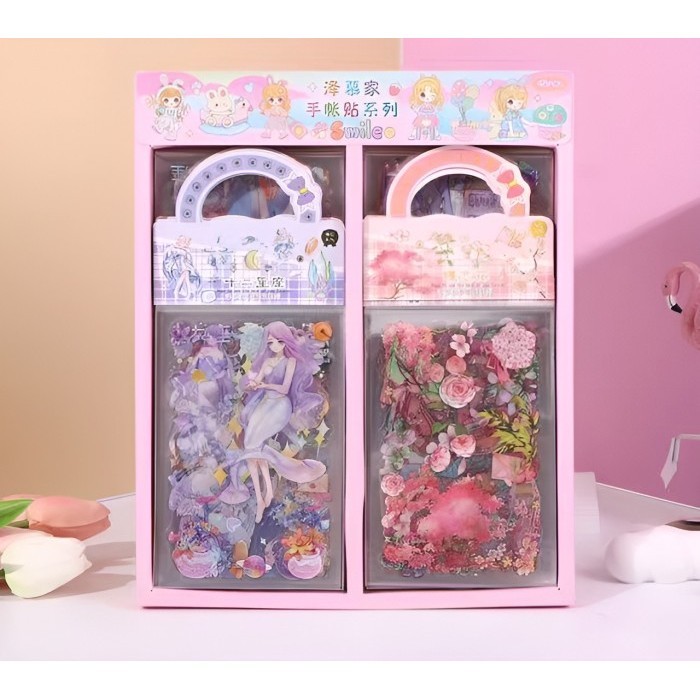 

Premium Stiker Aesthetic Lucu Kartun Karakter Korea SZ162