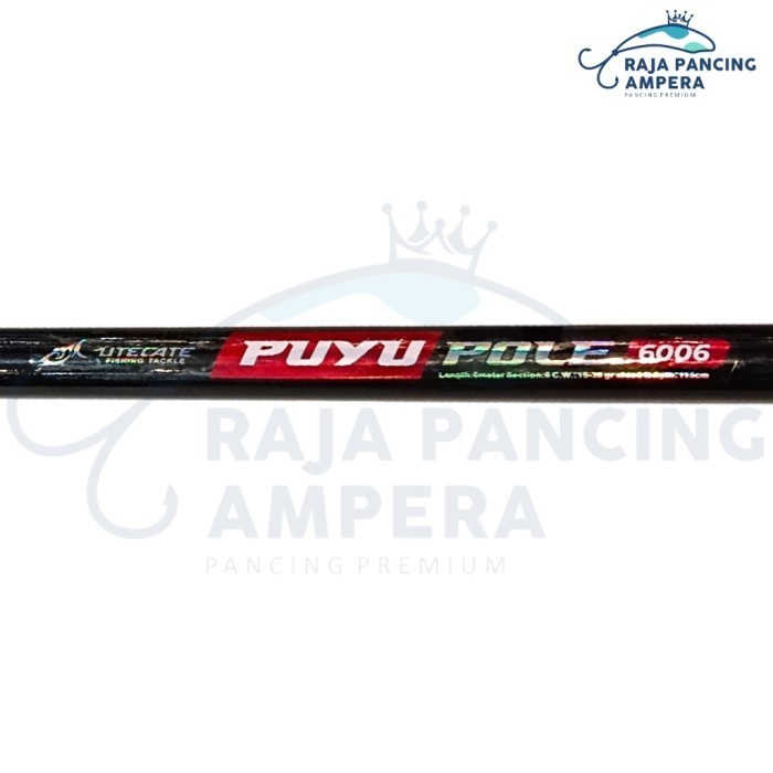 Tegek Utecate Puyu Pole Joran Tiang Bendera dan Galah Burung - 6 meter
