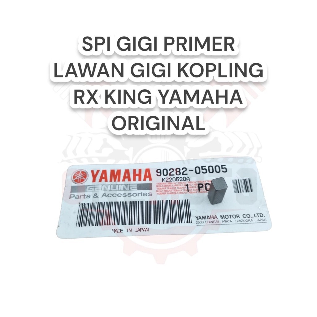Orimoto - SPI GIGI PRIMER LAWAN GIGI KOPLING/ SPI PENGUNCI GIGI PRIMER RX KING YAMAHA 90282-05005