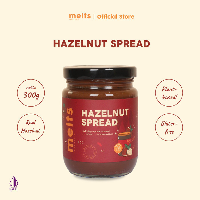 

[BEST] MELTS Hazelnut Spread - Hazelnut 300g