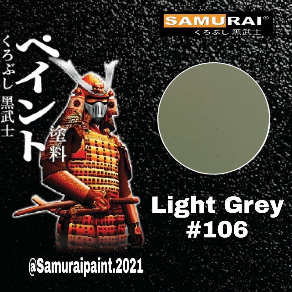 

Light Grey 106 / warna abu-abu muda / pilok samurai / samurai paint