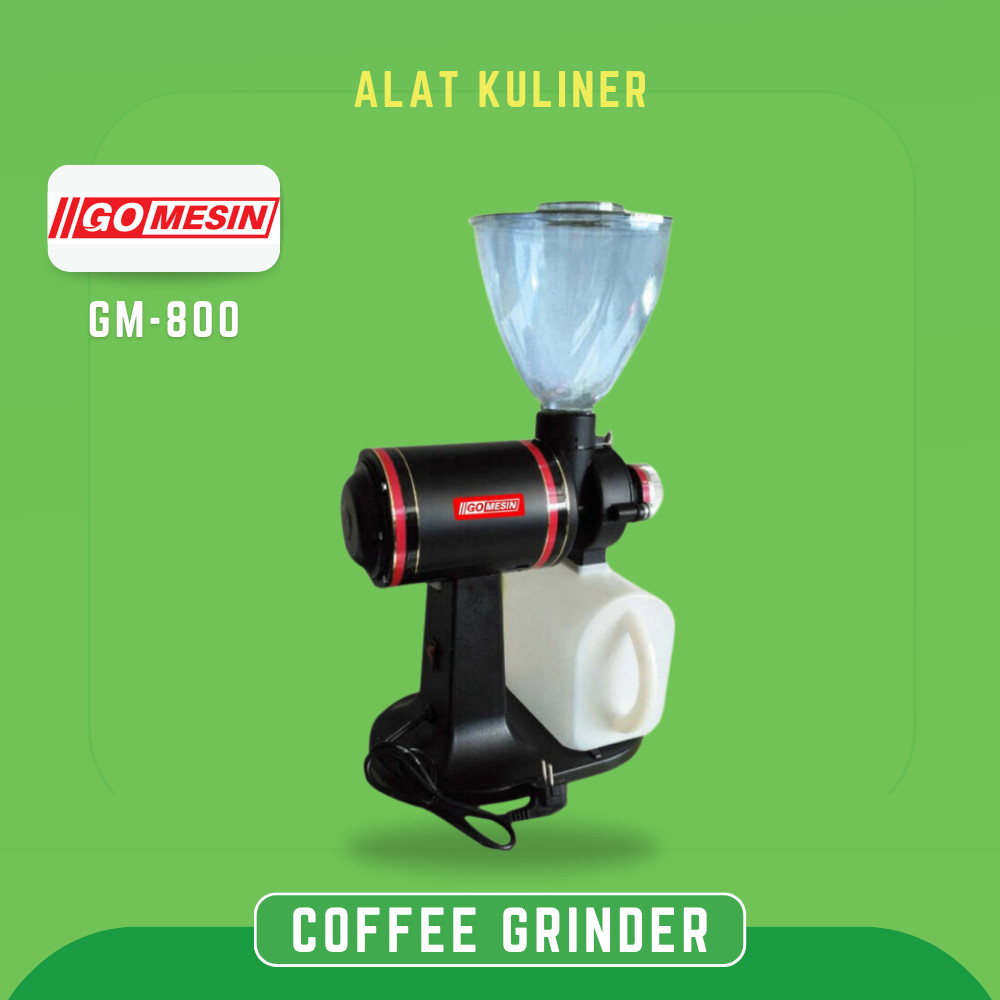 Mesin Giling Biji Kopi Listrik Coffee Grinder Electric Gomesin Gm-800