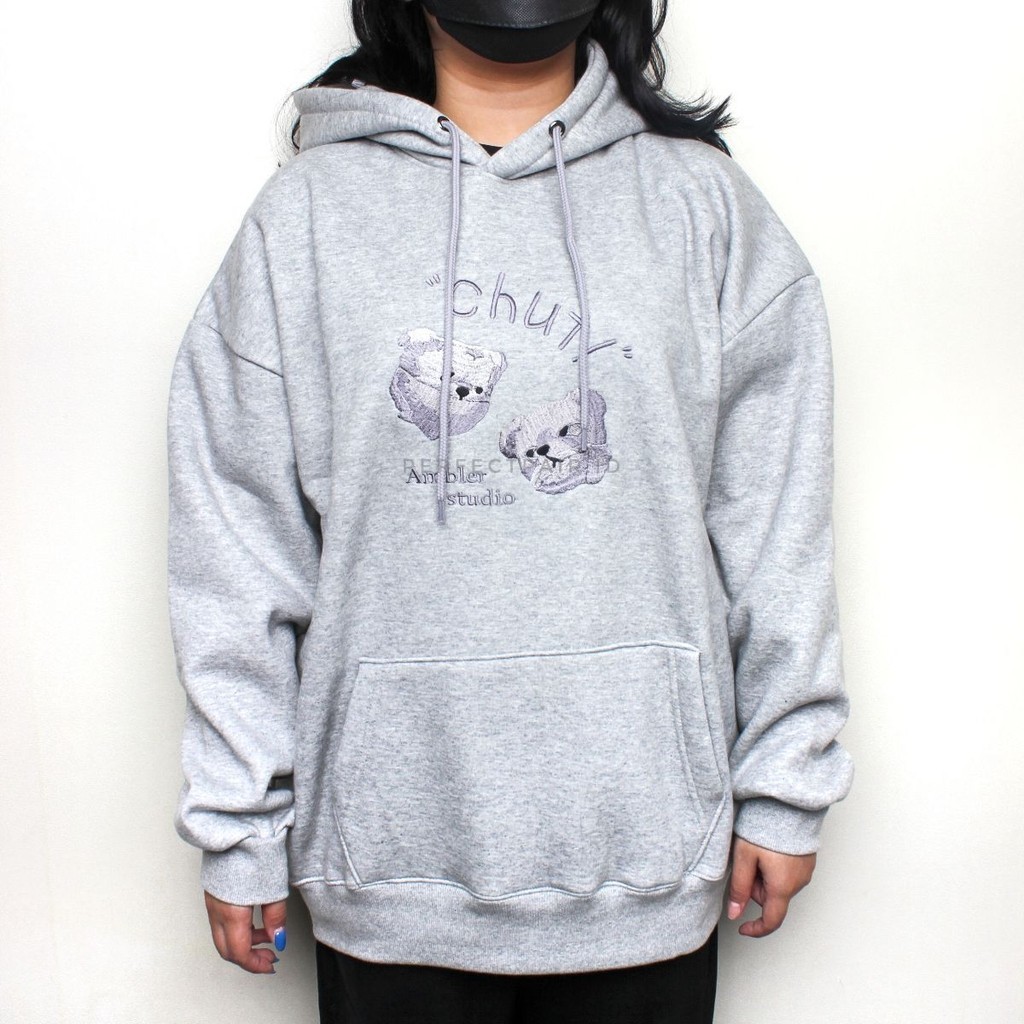 Ambler Bad Bear Melange Hoodie 100% Original