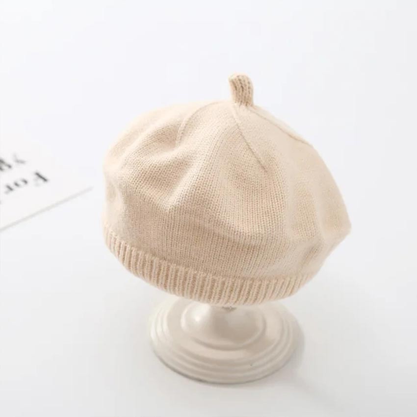 Baby Beret Hat / Baby Korean Hat / Topi Beret Bayi / Pelukis Topi Anak Topi Musim Dingin