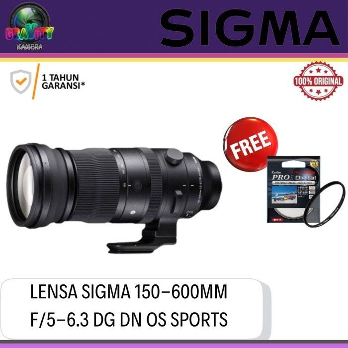 SIGMA 150-600MM F5-6.3 DG DN OS SPORTS / LENSA SIGMA 150-600MM