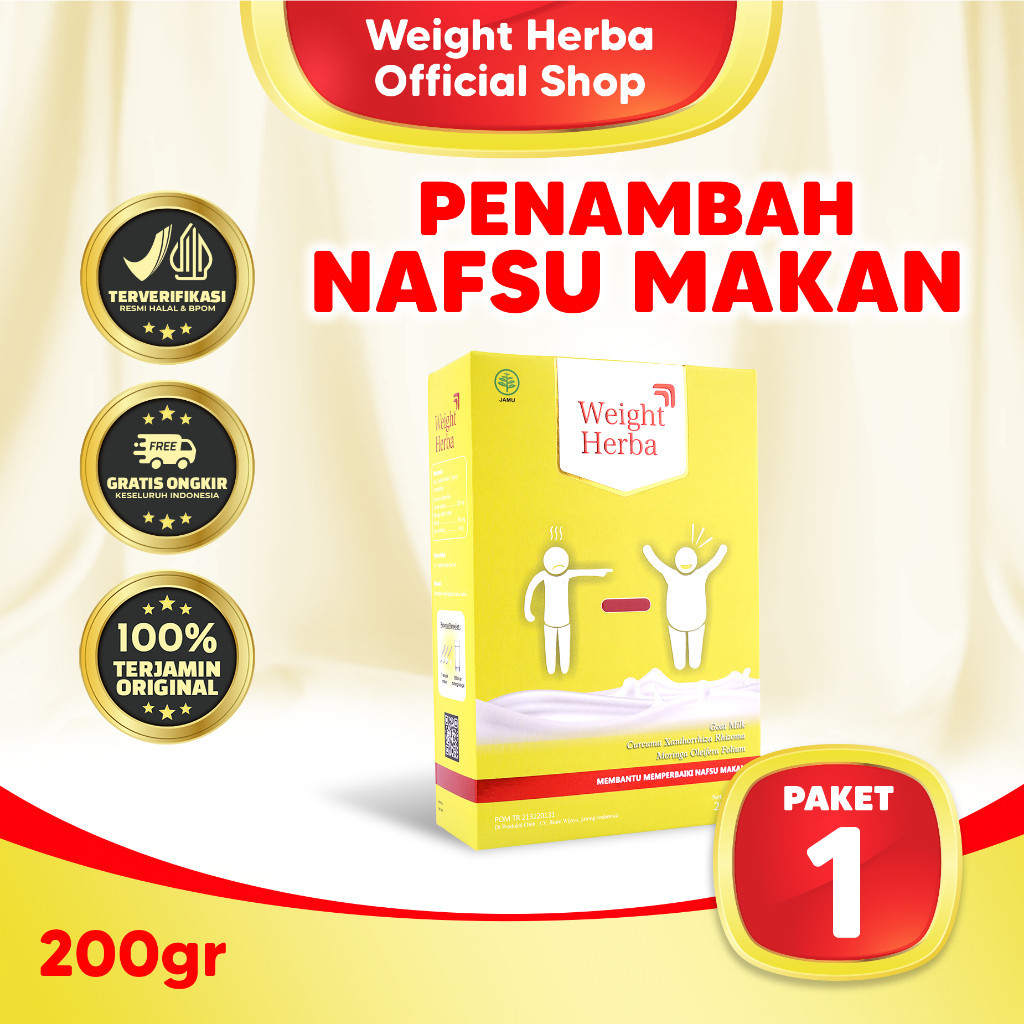 

( PILIHAN TEPAT ) Susu Herbal Pertama untuk Meningkatkan Nafsu Makan dan Penggemuk Berat Badan Asli