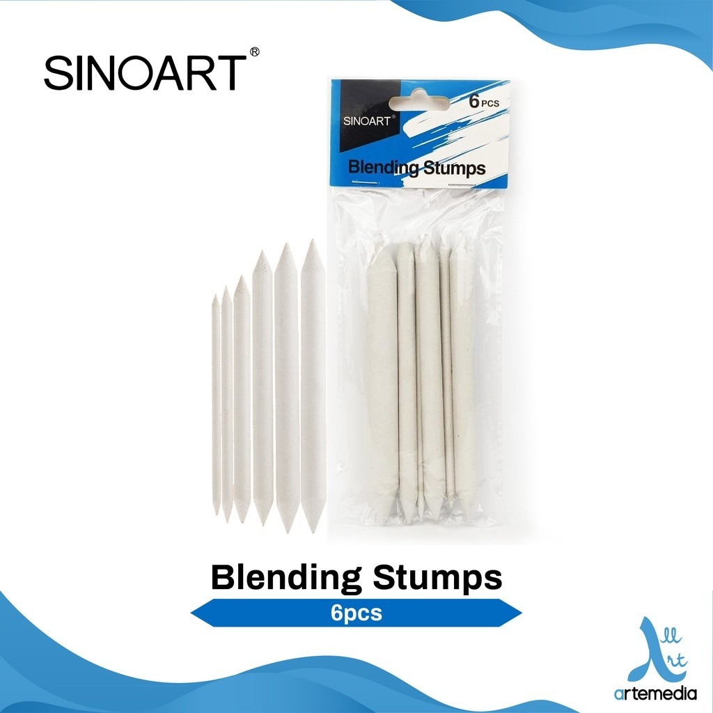 

Sinoart Paper Stump Set 6 Dusel Blending Paper