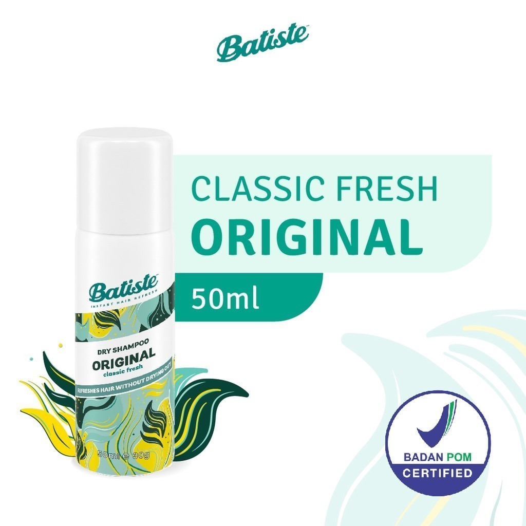 Batiste Dry Shampoo Clean &amp; Classic Original | 50 ml