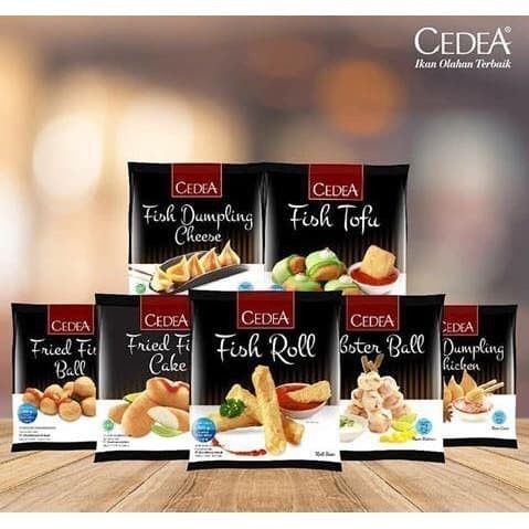 

Cedea Fish Dumpling Cheese Keju 200g - Dumpling Ayam