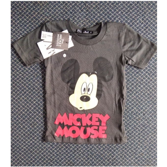 BAJU KAOS TSHIRT ZAA MICKEY MOUSE ANAK PEREMPUAN / LAKI LAKI