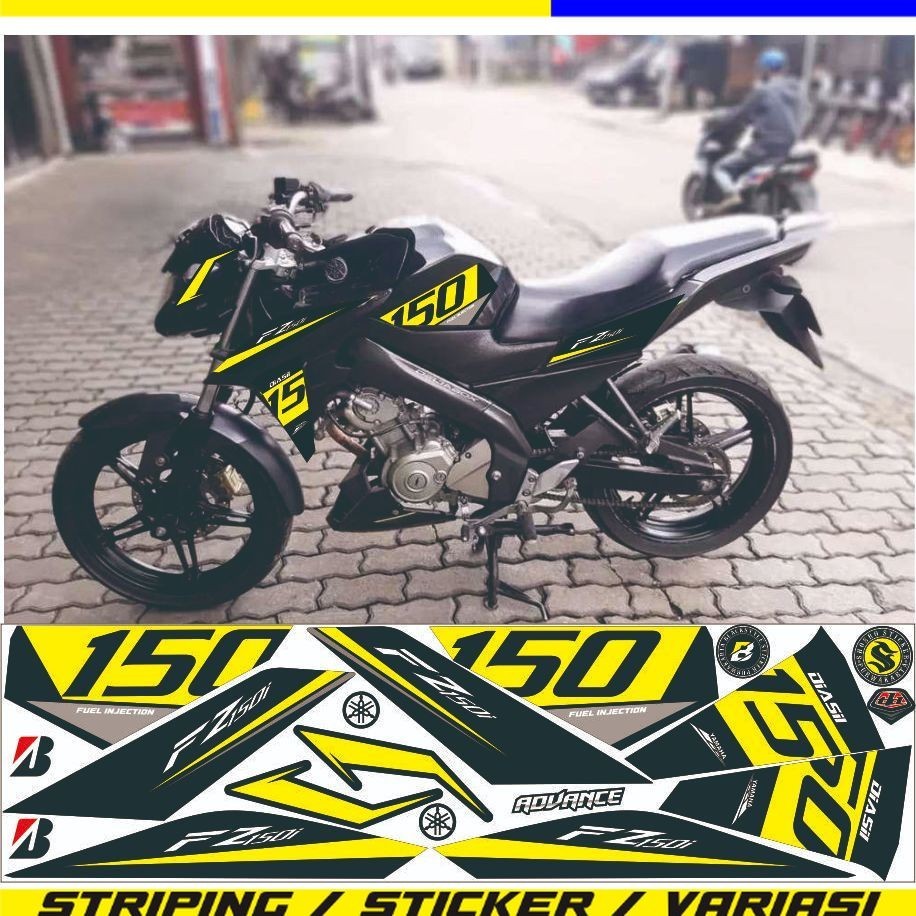 STRIPING TERLARIS STRIPING VARIASI VIXION NEW FZ 150I / STRIPING LIST YAMAHA VIXION NEW NVA POLET 15