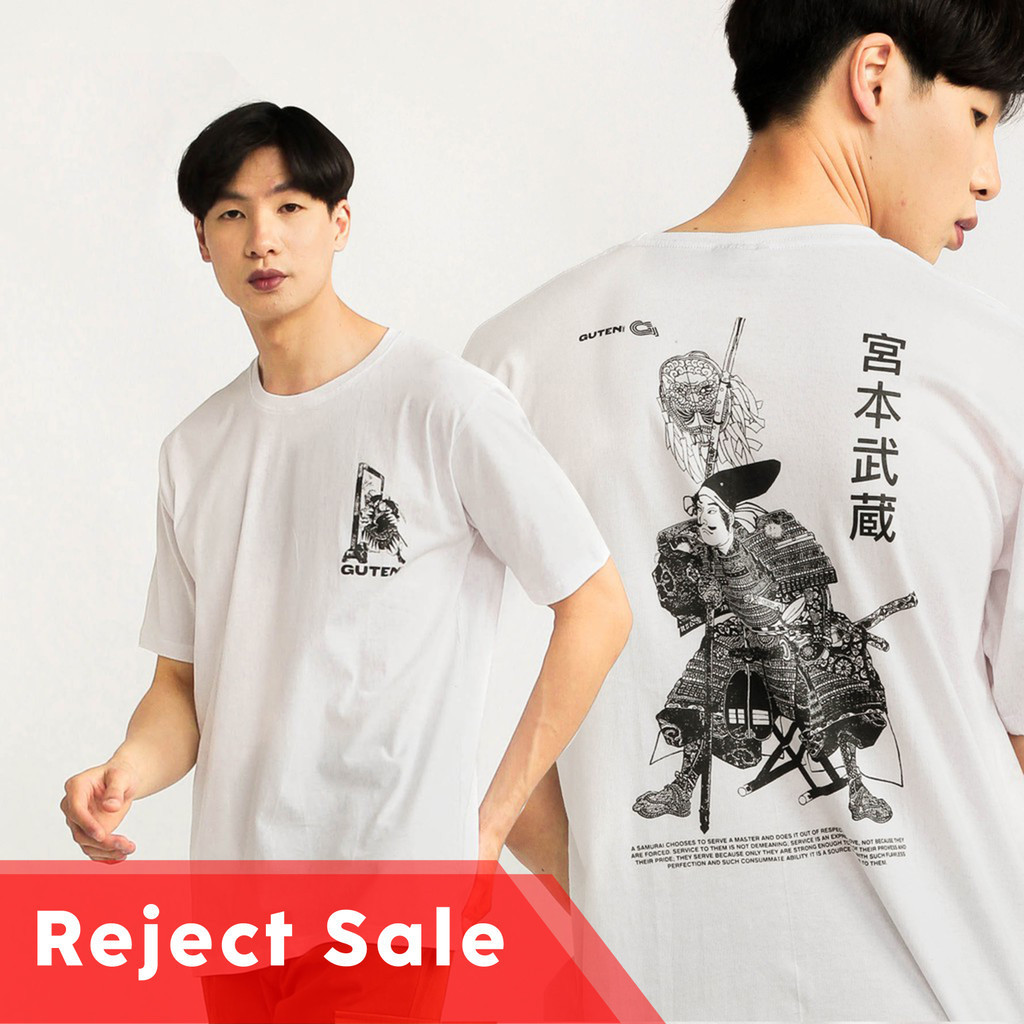 Guten Inc - Atasan Kaos REJECT SALE SABLON KOTOR T-Shirt Tidak Lulus QC