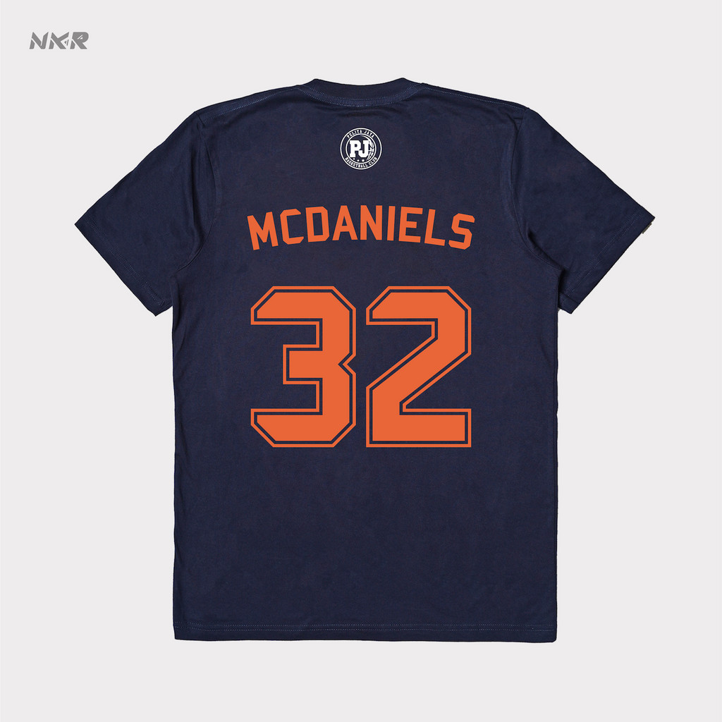 Nakara - T-Shirt McDaniels #32 Player Pelita Jaya Bakrie - 2024 - Navy
