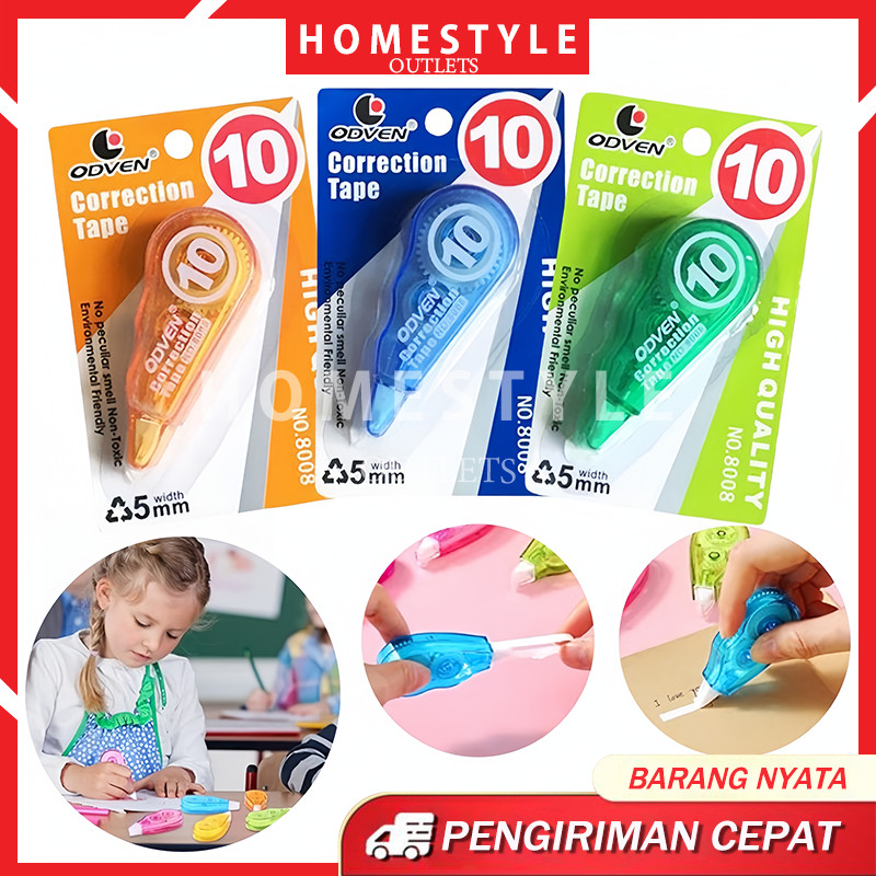 

Tipe X Pita Roll Correction Tape Penghapus Pulpen / Tulis Perlengkapan Kantor Sekolah Anak