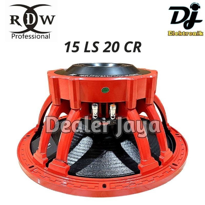 Speaker Komponen RDW 15 LS 20 CR / 15 LS 20CR / 15LS20CR - 15 inch