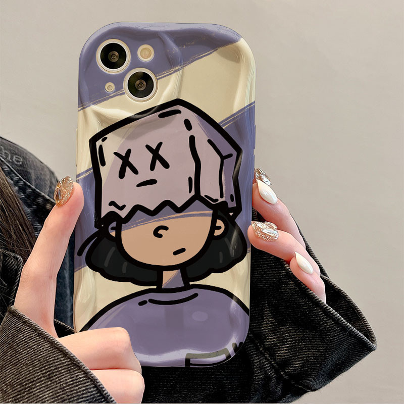 Purple Couple Soft Case Vivo Y17 for Vivo Y12s Y19 Y21 Y22 Casing Vivo Y91c Y78 Y36 5g y17s Soft Cas