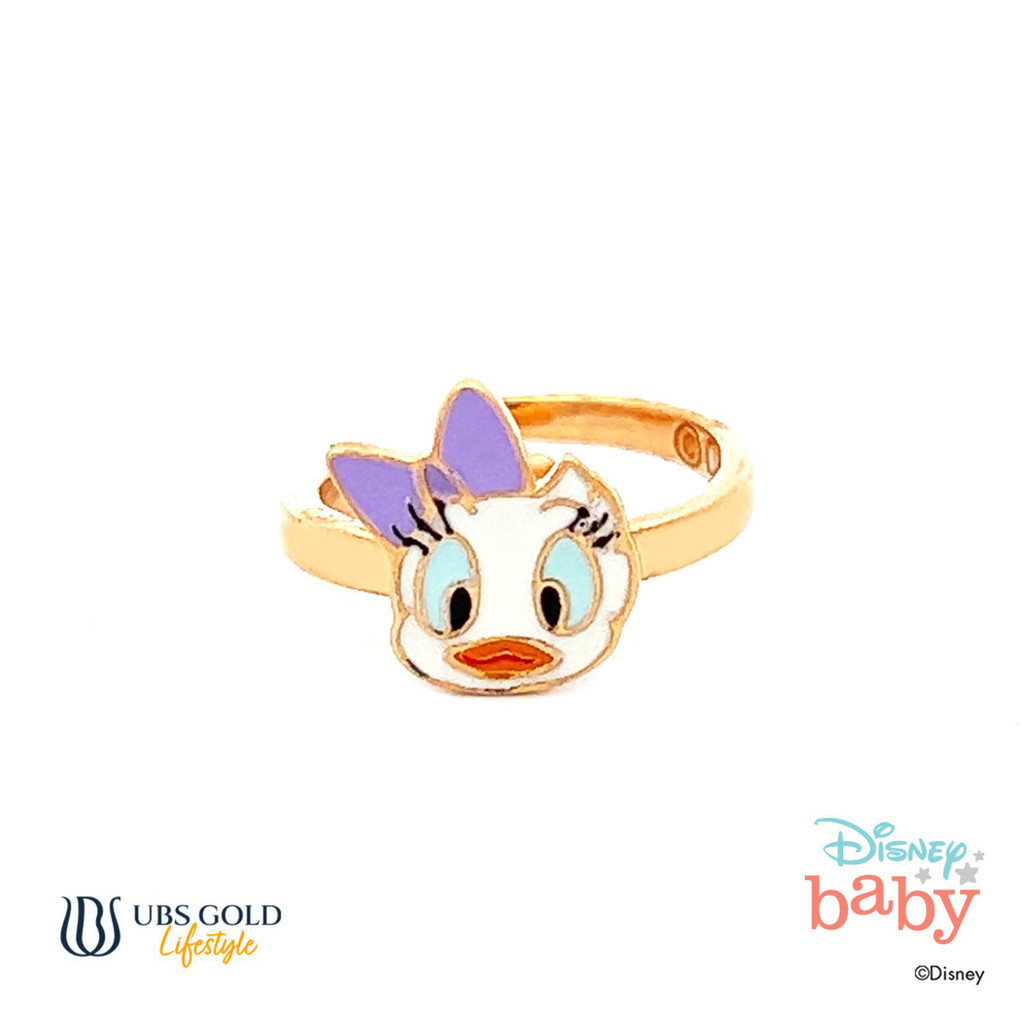 UBS Gold Cincin Emas Bayi Disney Daisy Duck - Cny0013 - 17K