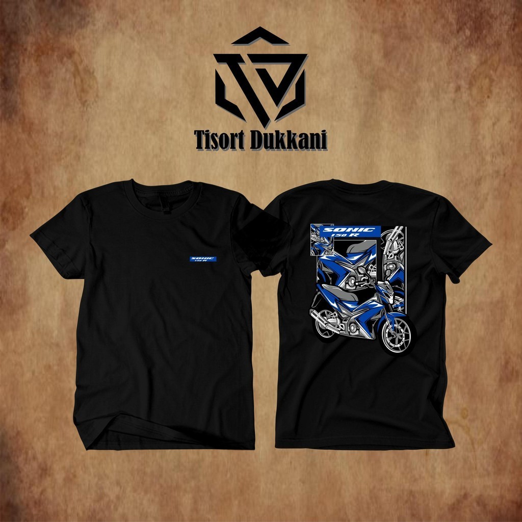 Kaos Honda Sonic 150r Baju Tshirt bikers honda sonic indonesia