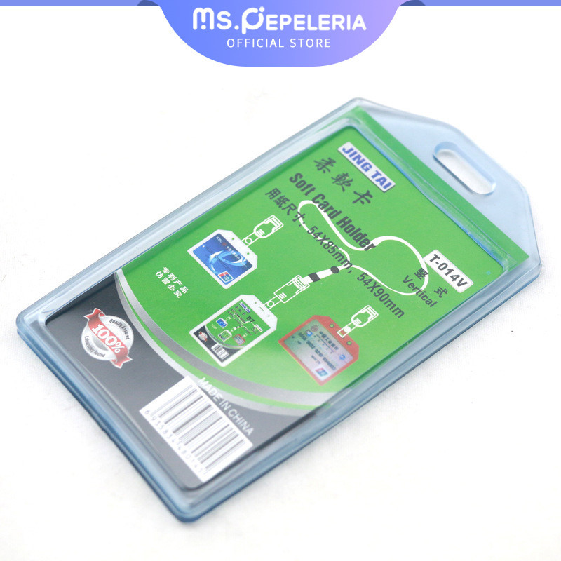 

id card holder/tempat id card/merek pabrik, tempat kartu IC, kartu kerja-Ms.Pepeleria