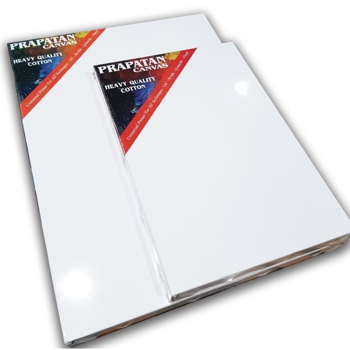 

Kanvas lukis prapatan + spanram 30x30cm
