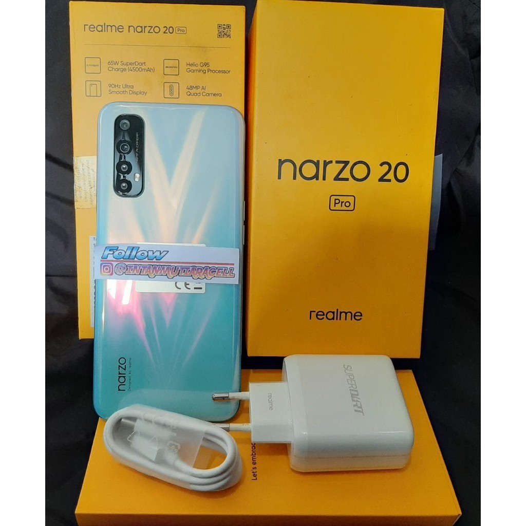Realme Narzo 20 Pro Ram 8GB Rom 128GB Bekas Original