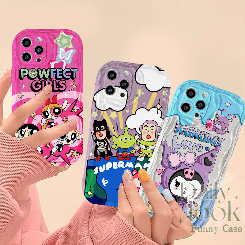Funny Untuk For Infinix Smart 7 6 Plus Hot 30i 20i 9 8 10 11 12 20 30 Play NFC Note 30 12 Pro Tecno Shark GO 2023 10C Camon 20Pro 3D Wave Edge Kartun Anime Cute Toy Story Phone Case Soft Shockproof Cover