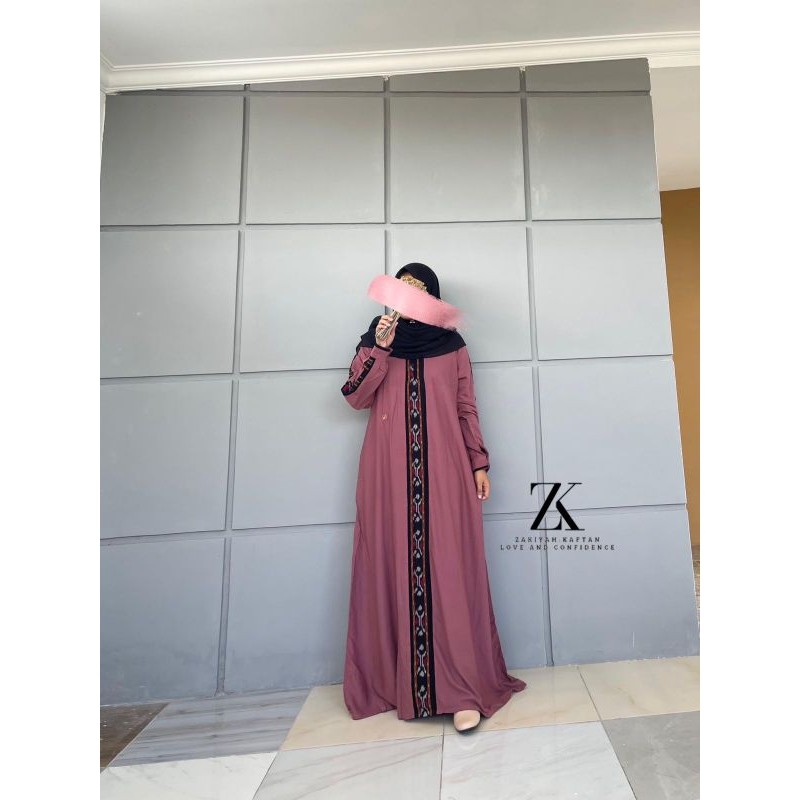 ZAKIYAH KAFTAN TERBARU DRESS ZAKIYAH KAFTAN PRE-OR MAZARA