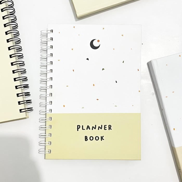 

ANDMA Planner 2024 2025 / Agenda / Notebook / Journal / General Planner - Putih-Spiral