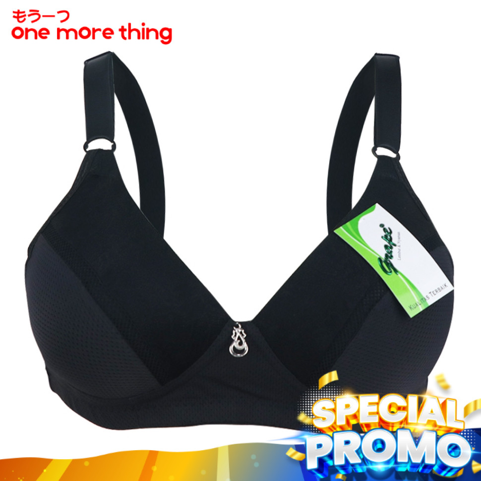 OMT - Grape Bra Tanpa Kawat Busa Tipis Bh Spm 0405
