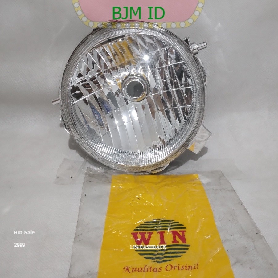 BJM PART - Lampu Depan X-Ride 125 2013 2014 2015 2016 | reflektor headlamp WIN | head light lamp sen