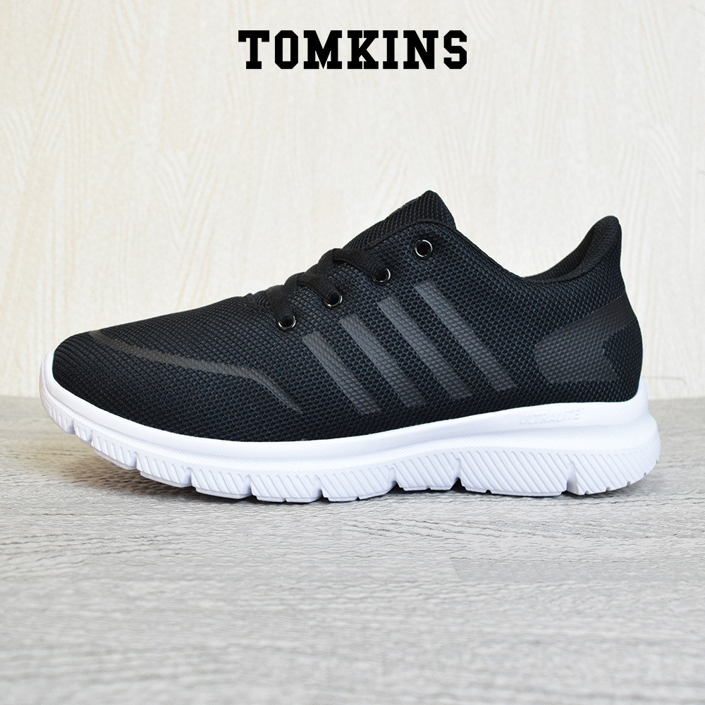 TOMKINS Furiosa - Black White Sepatu Sneakers Pria