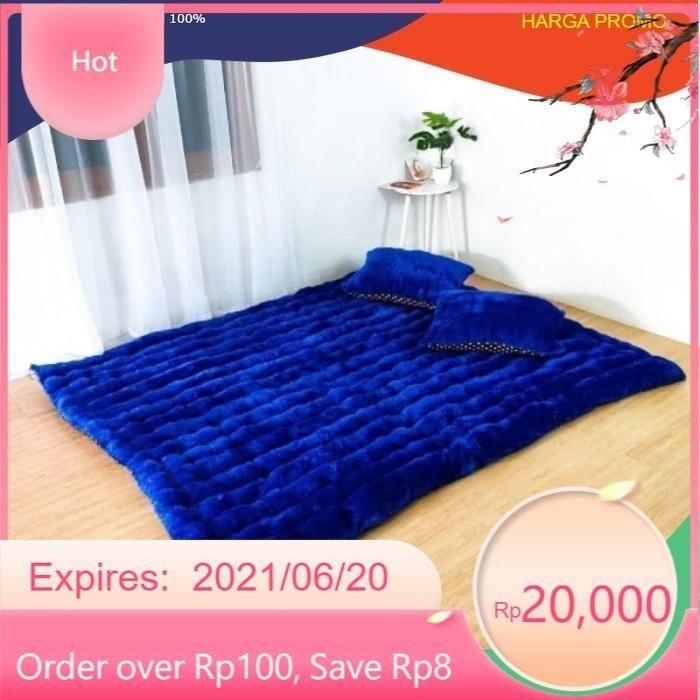 PROMO bessst - KASUR GENDER BULU RASFUR TEBAL KASUR LANTAI BULU RASFUR KASUR Bayar Ditempat kualitas