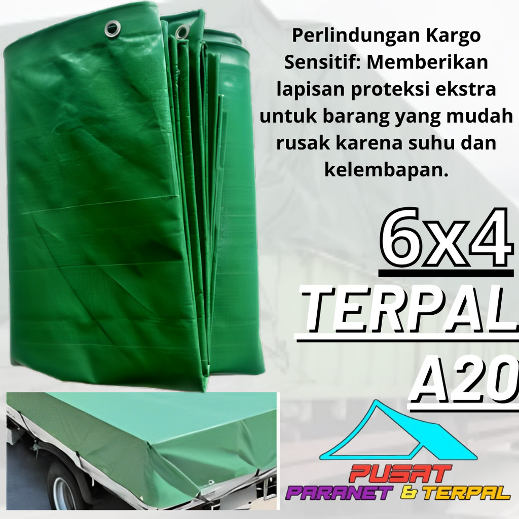 TERPAL A20 UNTUK JEMURAN KOLAM TEROP/TENDA UKURAN 6x4