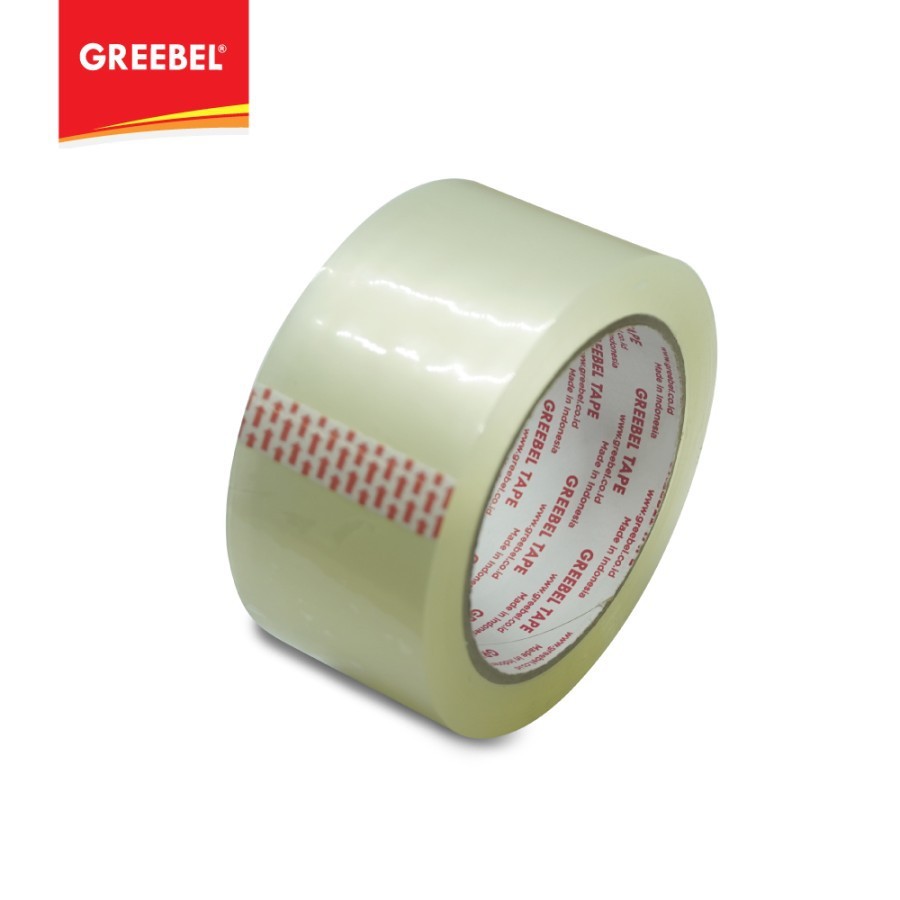 

LAKBAN/ISOLASI BENING 2 inc ( 48mm x 90 yard ) GREEBEL PER SLOP