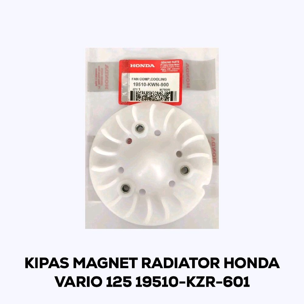 KIPAS MAGNET RADIATOR HONDA VARIO 125 19510-KZR-601 Motorcycle Asli