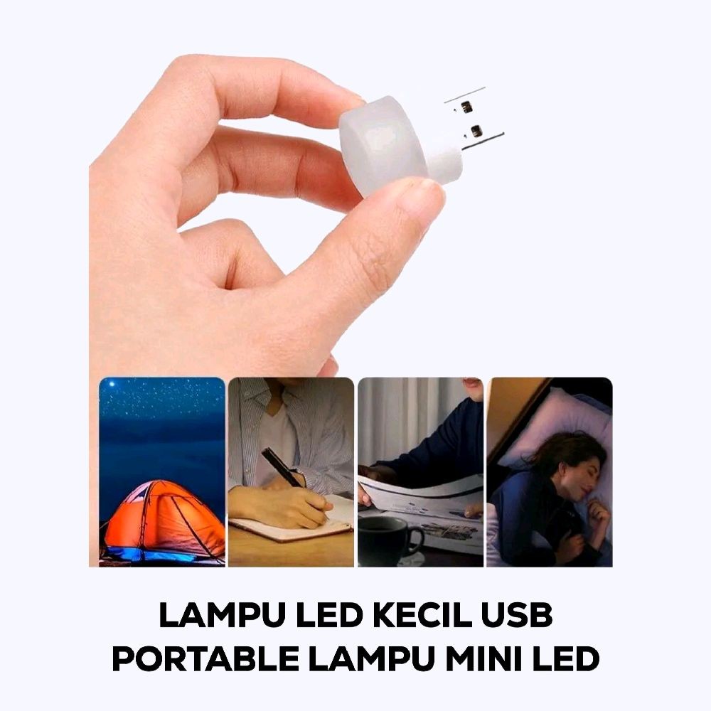 [3 PCS] LAMPU LED KECIL USB PORTABLE LAMPU MINI LED / BOHLAM LAMPU MINI LAMPU TIDUR