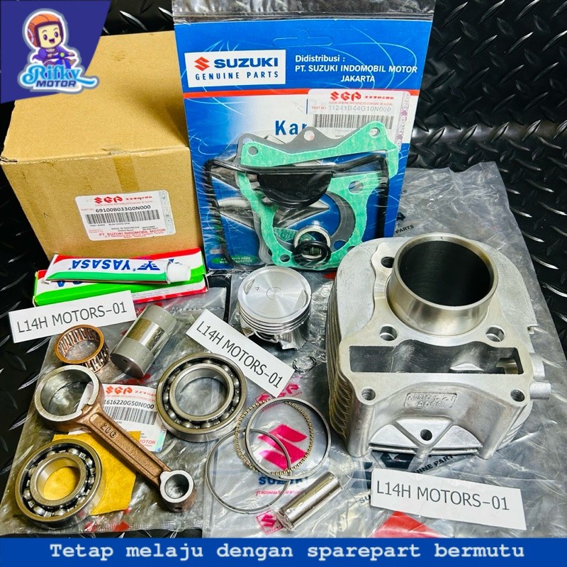 Paket Blok Seher+Stang Seher Suzuki Spin/Skywave/Skydrive