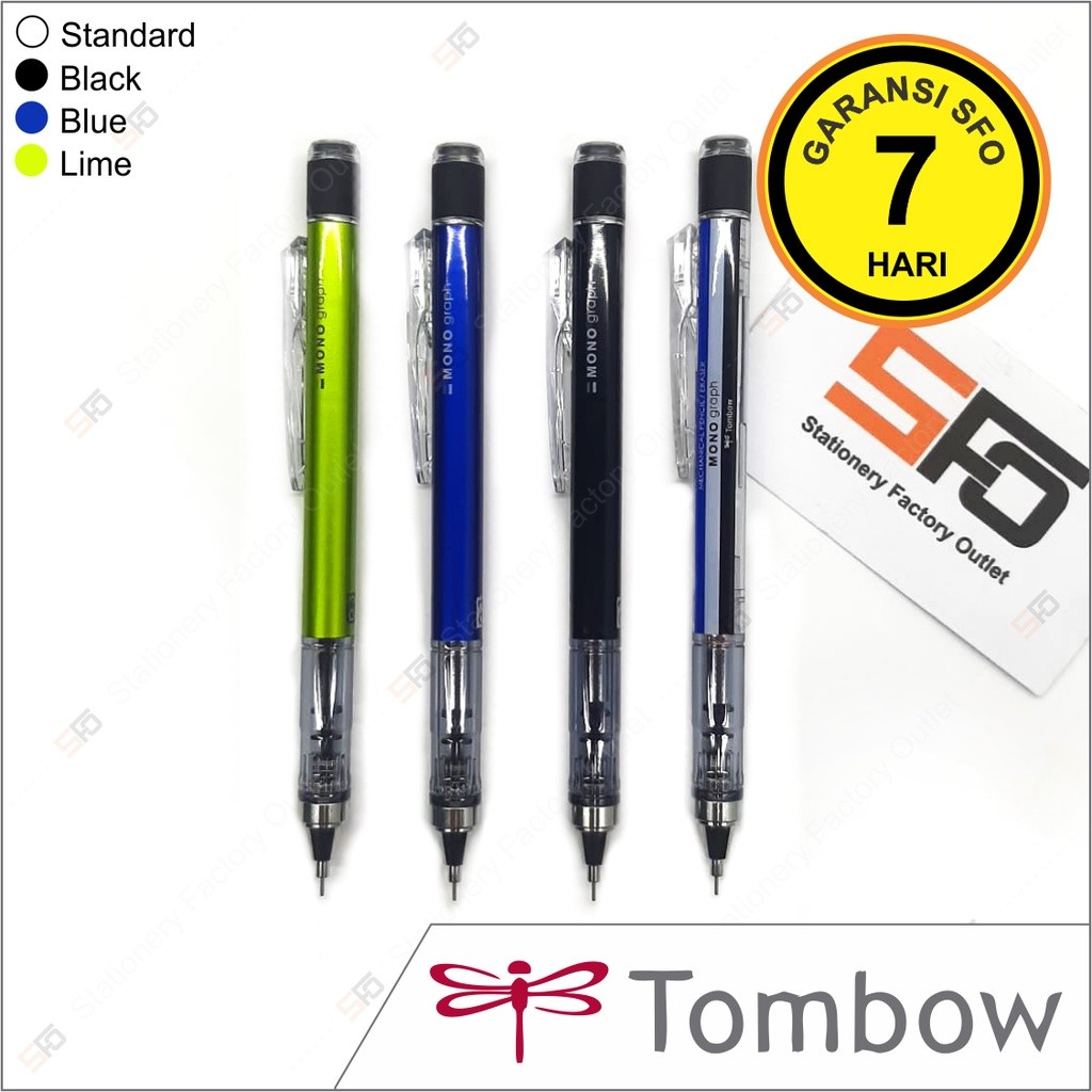 

Alat Tulis MurahPensil Mekanik Tombow 0.3 mm - Mono Graph - SFO Semarang Official