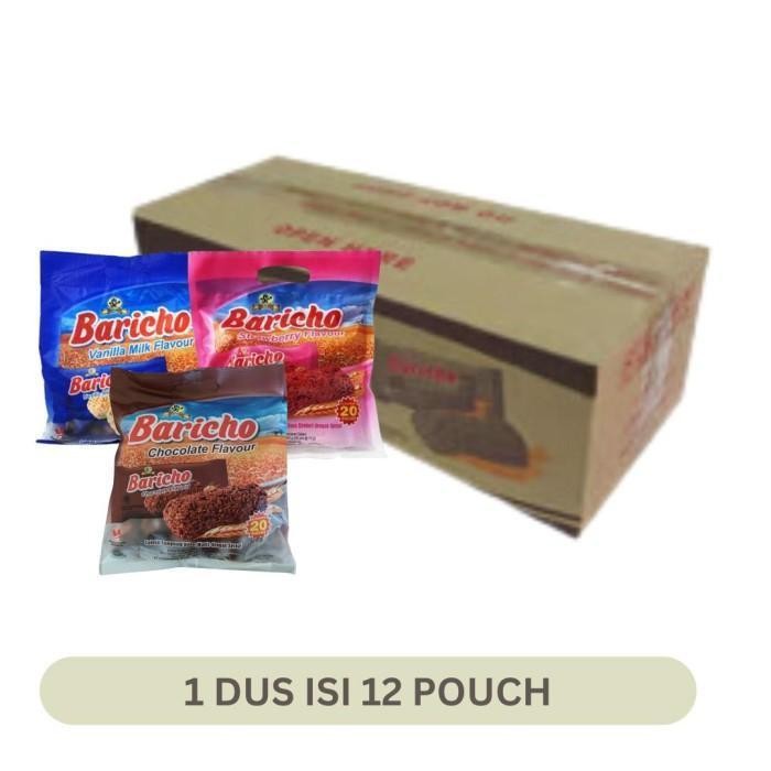

Paket 1 Dus Baricho Oat Sereal Pusan - 12 Pack x 20 Pcs - Granola, Food