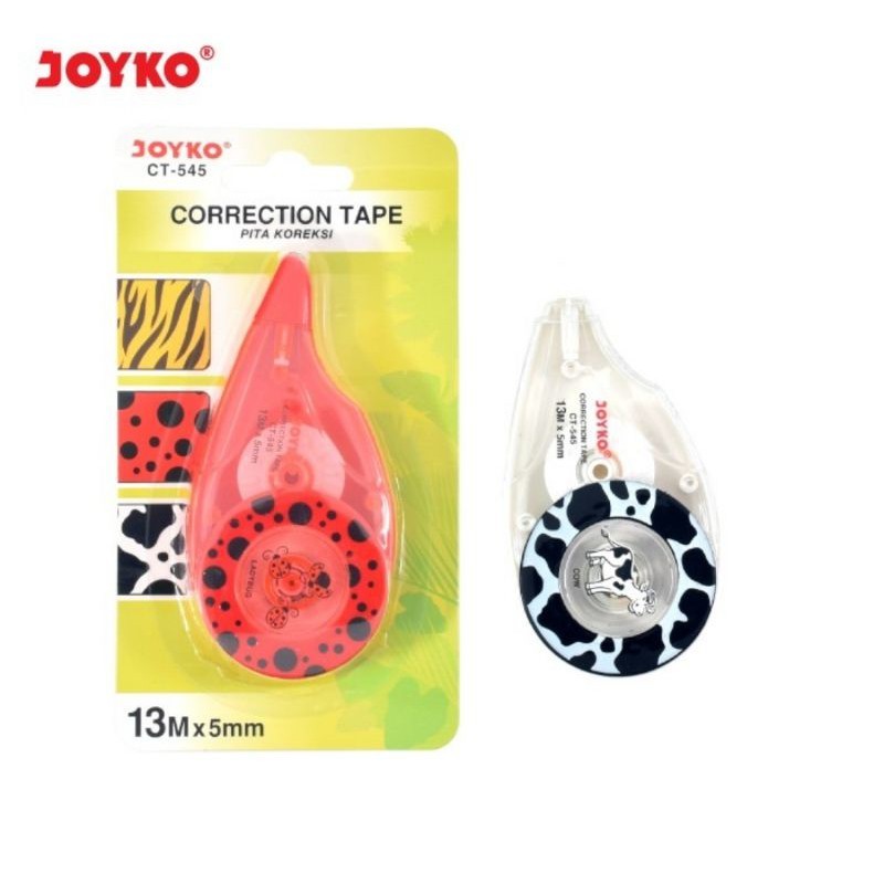 

Joyko Correction Tape CT-545 13 meter - Tipe-Ex Pita Kertas