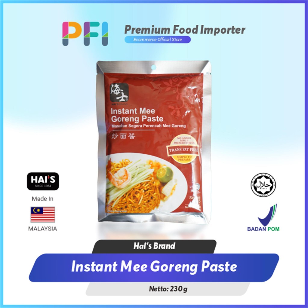 

Hais Instant Mee Goreng Paste 230g - Bumbu Mie Goreng