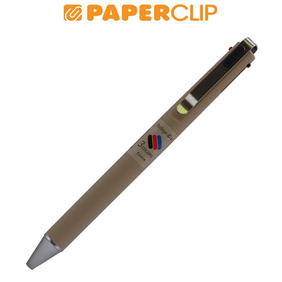 

GEL PEN / BALLPOINT SAKURA BALLSIGN 3C MULTIPEN GREIGE