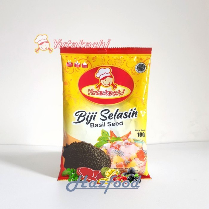 

Biji Selasih Super Yutakachi Basil Seed 100 Gr